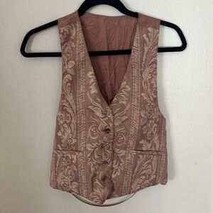 Vintage paisley vest
